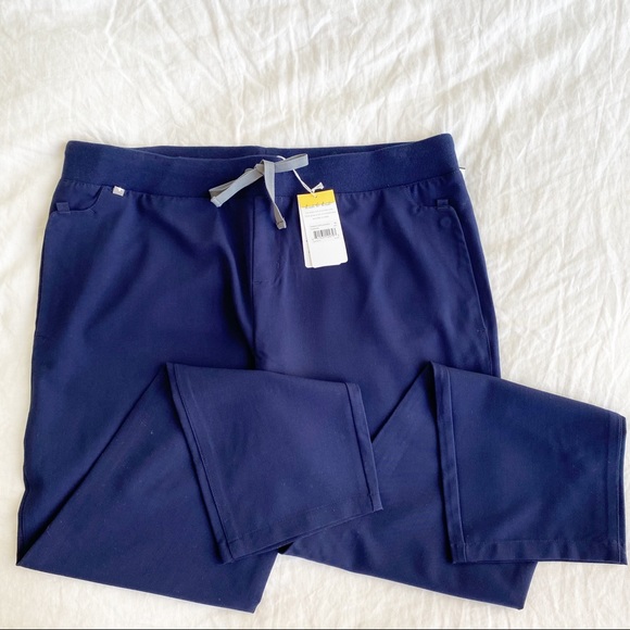 Figs Castelar Slim Pocket Scrub Pants Navy XL NEW - Picture 9 of 16